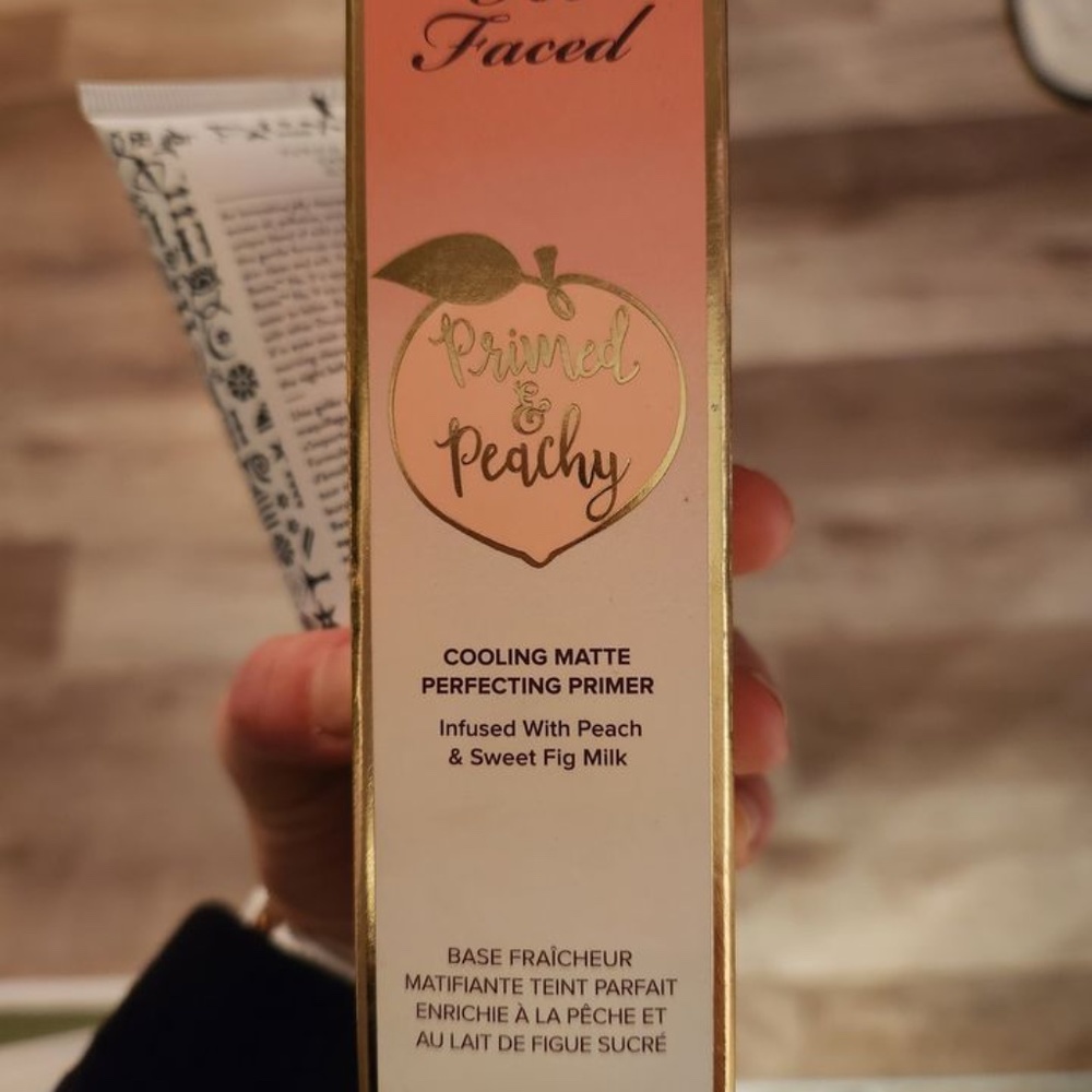 Too Faced Cooling Matte Primer- Peachy Primer